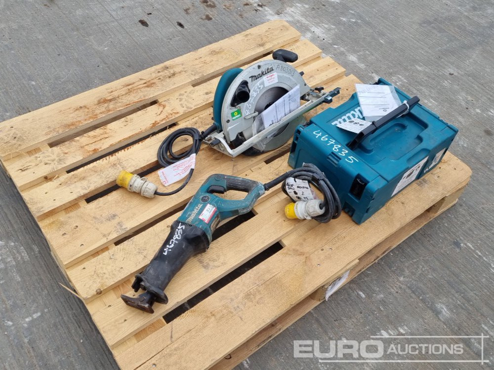 Makita 110Volt Circular Saw, Reciprocating Saw, Battery Powered Drill - Строительное оборудование: фото 1 Makita 110Volt Circular Saw, Reciprocating Saw, Battery Powered Drill - Строительное оборудование: фото 1