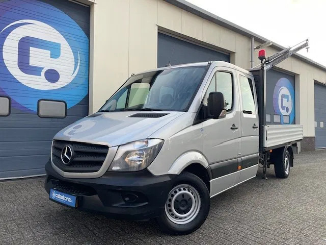 Mercedes-Benz Sprinter 316 CDI Euro 5 - Maxilift Hydraulische Autolaadkraan + Open laadbak - Tear 2016 - Km 182.817 - Good condition - Малотоннажный бортовой грузовик, Грузопассажирский фургон: фото 1 Mercedes-Benz Sprinter 316 CDI Euro 5 - Maxilift Hydraulische Autolaadkraan + Open laadbak - Tear 2016 - Km 182.817 - Good condition - Малотоннажный бортовой грузовик, Грузопассажирский фургон: фото 1