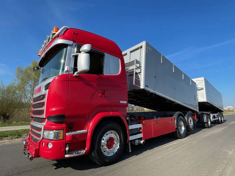 Scania LB6X2*4HNB Euro 6 - Year 2016 - RETARDER - ALUMINIUM kipper + FLOOR kipper aanhangwagen - Good Condition !! - Грузовик-цистерна: фото 2 Scania LB6X2*4HNB Euro 6 - Year 2016 - RETARDER - ALUMINIUM kipper + FLOOR kipper aanhangwagen - Good Condition !! - Грузовик-цистерна: фото 2
