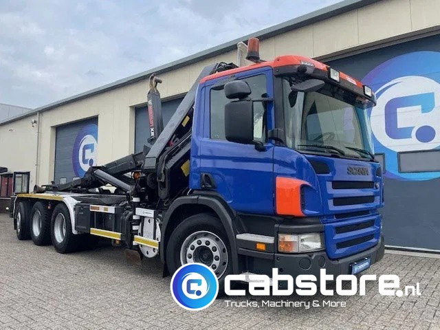 Scania P380 LB 8x4*4 HNA Euro 5 - HIAB 211 E-3 Hipro Crane with remote control + Multilift XR26S61 Hooklift - Year 2009 - Km 336.501 !! - Good condition - Крюковой мультилифт, Автоманипулятор: фото 1 Scania P380 LB 8x4*4 HNA Euro 5 - HIAB 211 E-3 Hipro Crane with remote control + Multilift XR26S61 Hooklift - Year 2009 - Km 336.501 !! - Good condition - Крюковой мультилифт, Автоманипулятор: фото 1