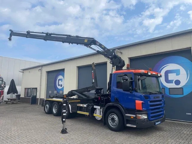 Scania P380 LB 8x4*4 HNA Euro 5 - HIAB 211 E-3 Hipro Crane with remote control + Multilift XR26S61 Hooklift - Year 2009 - Km 336.501 !! - Автоманипулятор: фото 1 Scania P380 LB 8x4*4 HNA Euro 5 - HIAB 211 E-3 Hipro Crane with remote control + Multilift XR26S61 Hooklift - Year 2009 - Km 336.501 !! - Автоманипулятор: фото 1