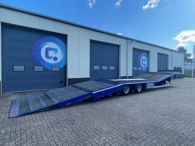 TURBO'S HOET SC22AA 2-assige oprij trailer - Machine transporter - Uitschuif ramp !! - Year 2017 - Good condition - - Полуприцеп-автовоз: фото 1 TURBO'S HOET SC22AA 2-assige oprij trailer - Machine transporter - Uitschuif ramp !! - Year 2017 - Good condition - - Полуприцеп-автовоз: фото 1
