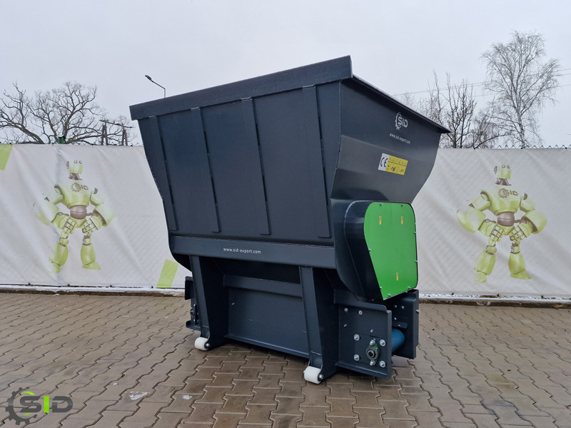 SID EINSTREUGERÄT MIT BAND / FUTTERVERTEILER /  Bedding Bucket / Pailleuse 1,0m 0,8m3 - Ковш для погрузчика для Сельскохозяйственной техники: фото 1