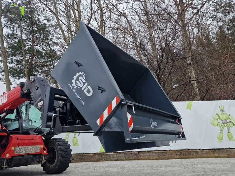 SID Kippmulde leicht Heckcontainer / Hydraulic transport box 1200 mm x 950 mm - Противовес для Противовесов: фото 1