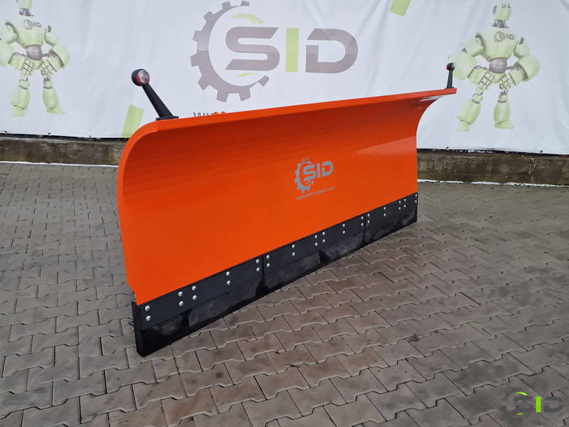 SID Municipal snow plough / Schneepflug kommunal gerade 2,6 m - Фронтальный погрузчик для трактора для Коммунальных тракторов: фото 1