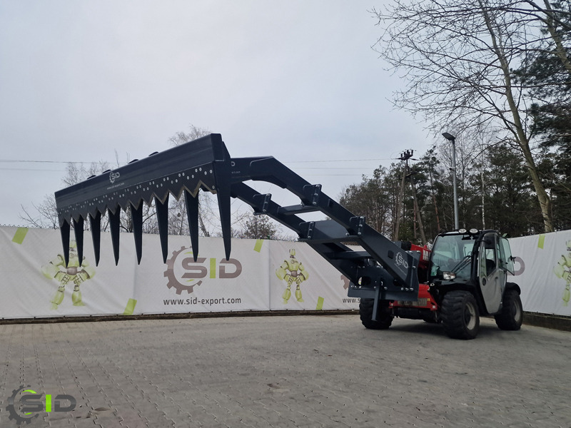 SID Silagekamm Schneidkamm Reißkamm Siloharke / Silage rake / Le râteau d'ensilage 1,80 m - Вилы для Компактных фронтальных погрузчиков: фото 1 SID Silagekamm Schneidkamm Reißkamm Siloharke / Silage rake / Le râteau d'ensilage 1,80 m - Вилы для Компактных фронтальных погрузчиков: фото 1