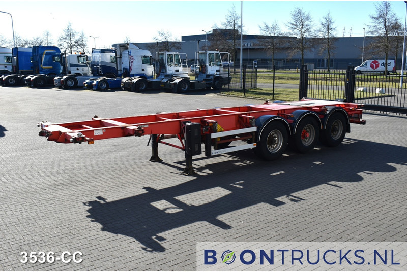 Burg BPO 12 27CDM12 TANK CHASSIS | 20-30ft * 3800 Kg * NL TRAILER - Полуприцеп-контейнеровоз/ Сменный кузов: фото 5 Burg BPO 12 27CDM12 TANK CHASSIS | 20-30ft * 3800 Kg * NL TRAILER - Полуприцеп-контейнеровоз/ Сменный кузов: фото 5