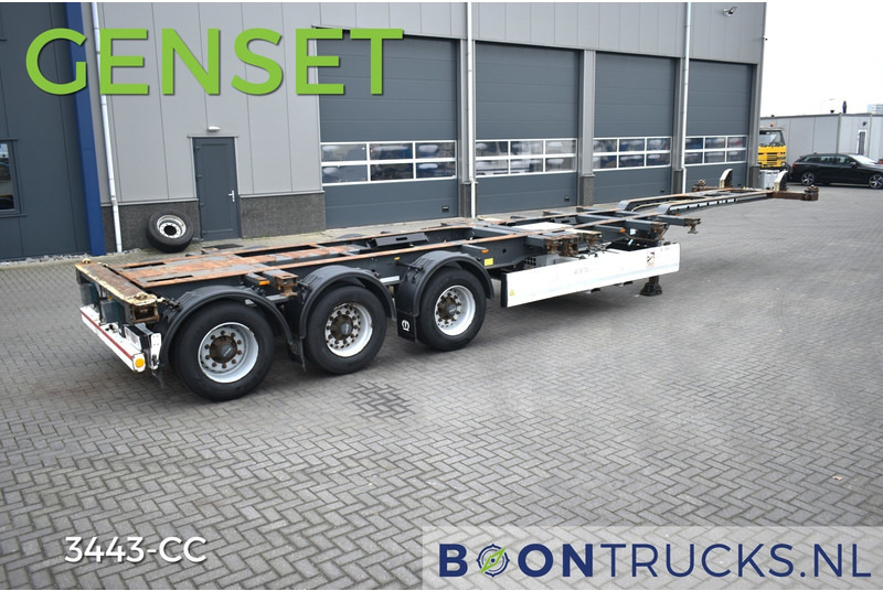Krone SD + GENSET | 2x20-30-40-45ft HC * LIFTAS * ACHTERSCHUIVER * APK 08-2025 - Полуприцеп-контейнеровоз/ Сменный кузов: фото 1 Krone SD + GENSET | 2x20-30-40-45ft HC * LIFTAS * ACHTERSCHUIVER * APK 08-2025 - Полуприцеп-контейнеровоз/ Сменный кузов: фото 1