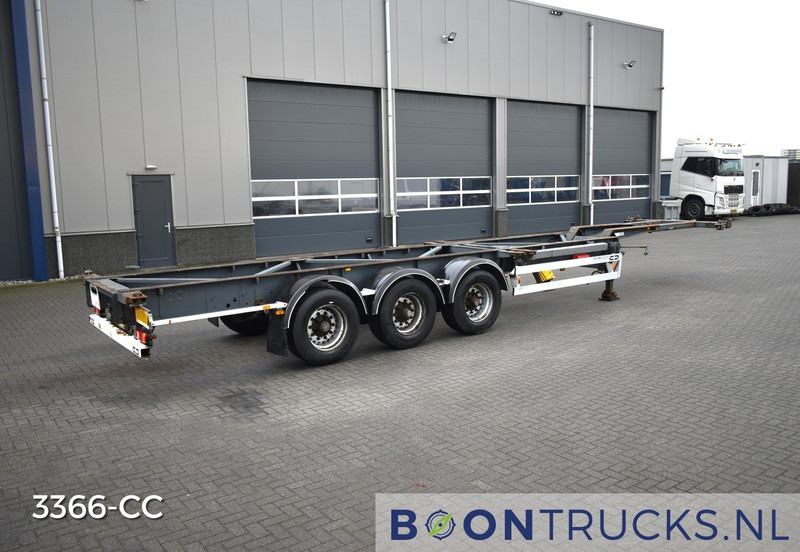 Van Hool 3B2015 FIXED CHASSIS | 2x20-40ft HC * 4600 Kg * NL TRAILER - Полуприцеп-контейнеровоз/ Сменный кузов: фото 1