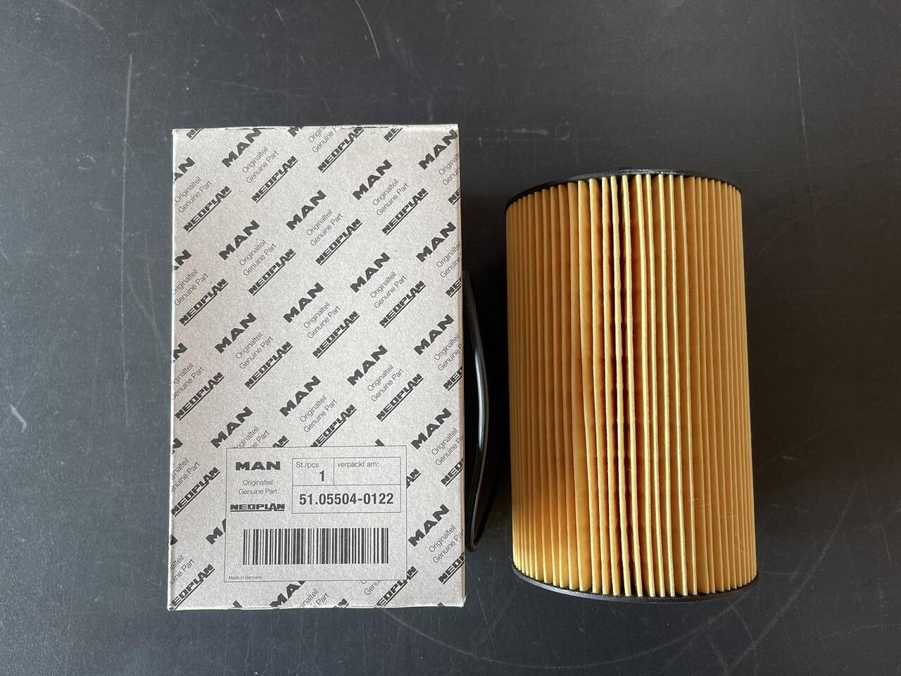MAN OIL FILTER 51.05504-0122 - Масляный фильтр для Грузовиков: фото 1