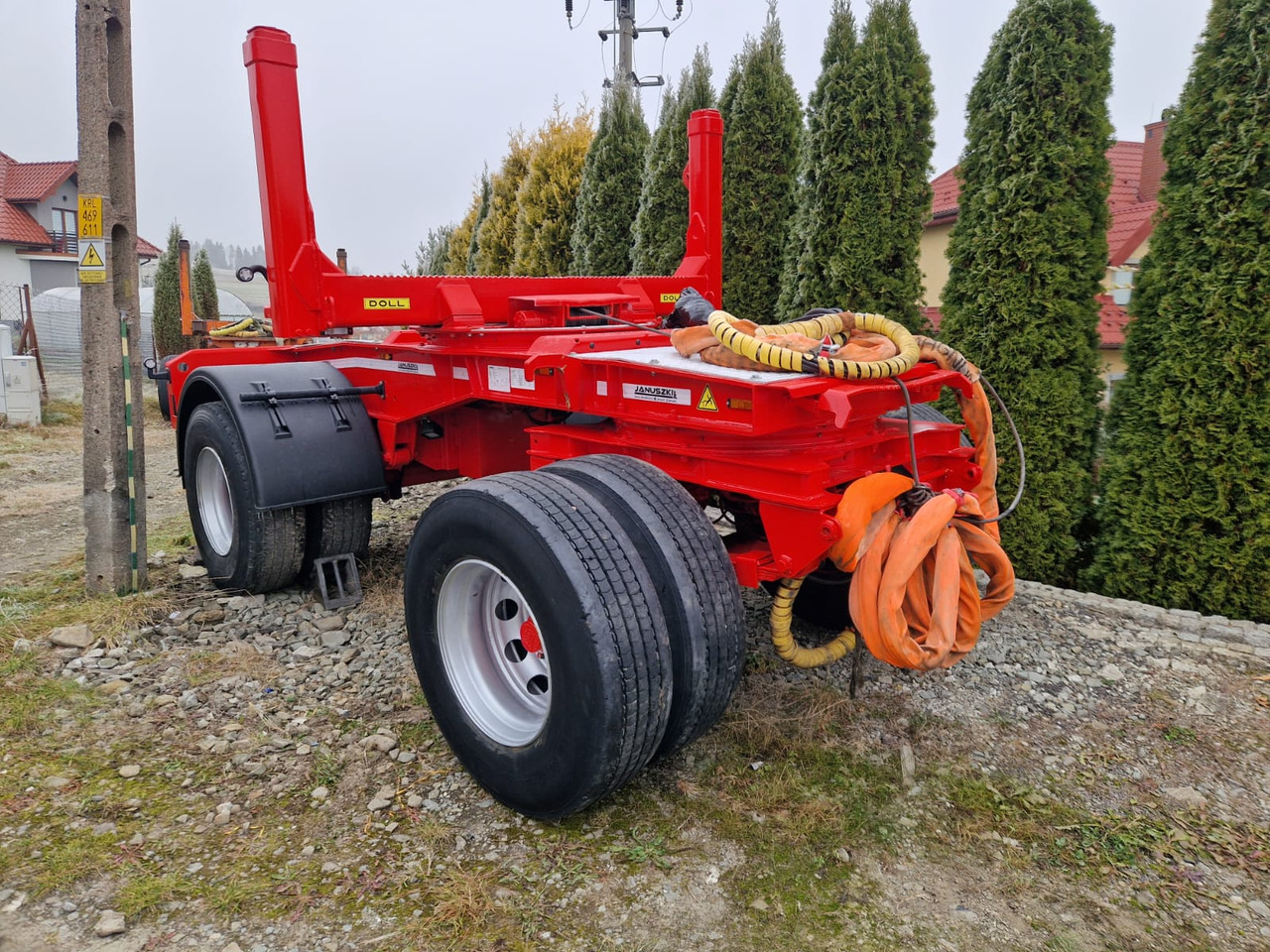 DOLL M134 - Прицеп лесовоз: фото 1