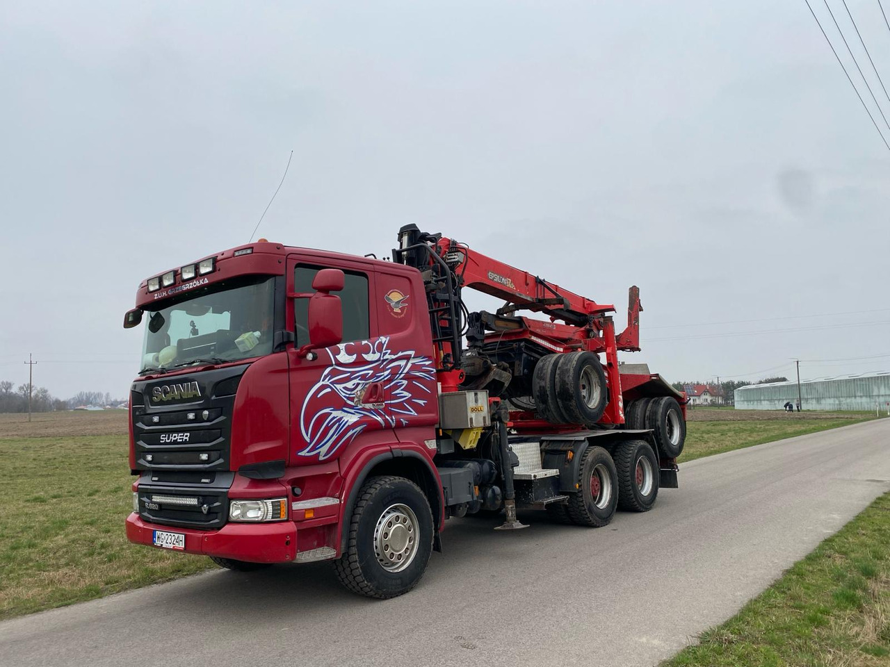 Лесовоз SCANIA R620: фото 1