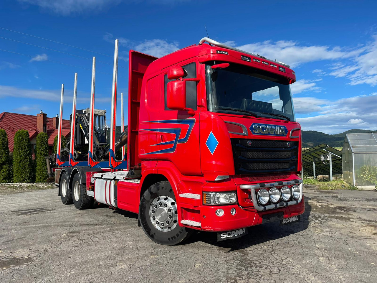 SCANIA R730 V8 - Лесовоз: фото 1 SCANIA R730 V8 - Лесовоз: фото 1