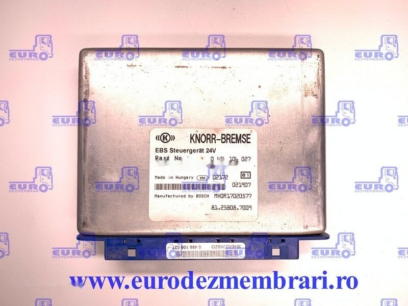 Knorr-Bremse MAN - Блок управления для Грузовиков: фото 1 Knorr-Bremse MAN - Блок управления для Грузовиков: фото 1