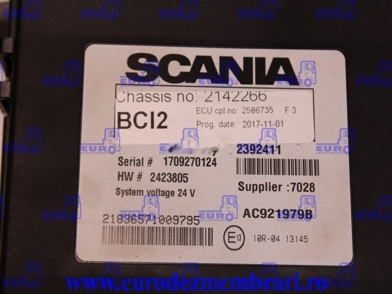 Scania NGS BCI2 - Блок управления для Грузовиков: фото 1