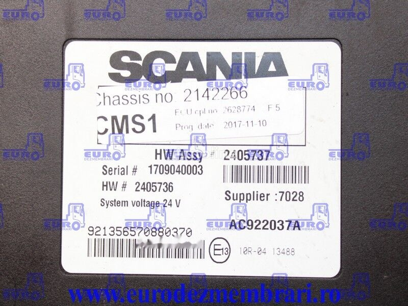 Scania NGS CMS1 - Блок управления для Грузовиков: фото 1