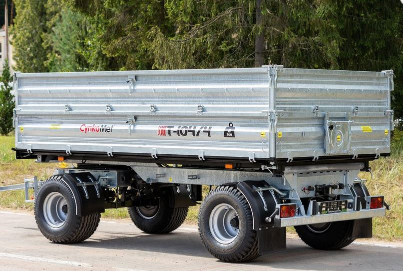 Cynkomet Przyczepa 8T/ ANHÄNGER / Трейлер/ Trailer - Сельскохозяйственный прицеп-самосвал: фото 1 Cynkomet Przyczepa 8T/ ANHÄNGER / Трейлер/ Trailer - Сельскохозяйственный прицеп-самосвал: фото 1