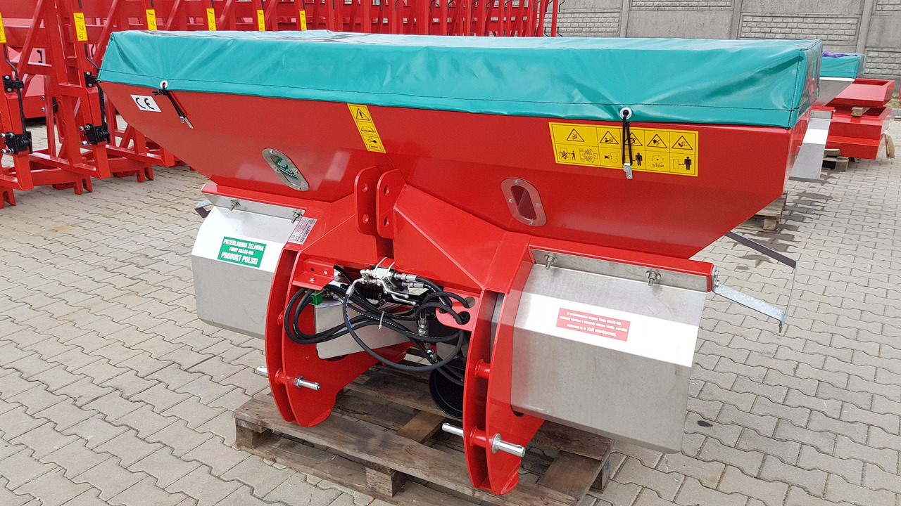 Grass-Rol Rozsiewacz dwutarczowy MASTER 1600 L / Fertilizer spreader / Düngerstreuer / Разбрасыватель удобрений - Разбрасыватель удобрений: фото 1 Grass-Rol Rozsiewacz dwutarczowy MASTER 1600 L / Fertilizer spreader / Düngerstreuer / Разбрасыватель удобрений - Разбрасыватель удобрений: фото 1