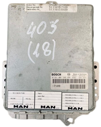 MAN 403 - Блок управления: фото 1