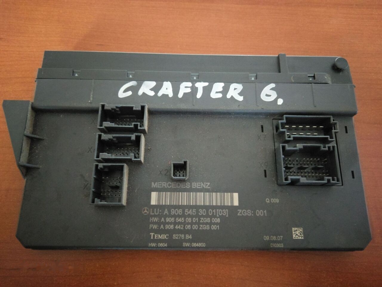 Блок управления для Легковых автомобилей Mercedes-Benz CRAFTER A9065453001 5276B4  for Mercedes-Benz automobile: фото 1