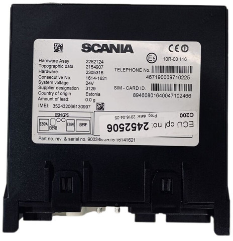 Scania 124 - Блок управления: фото 1 Scania 124 - Блок управления: фото 1