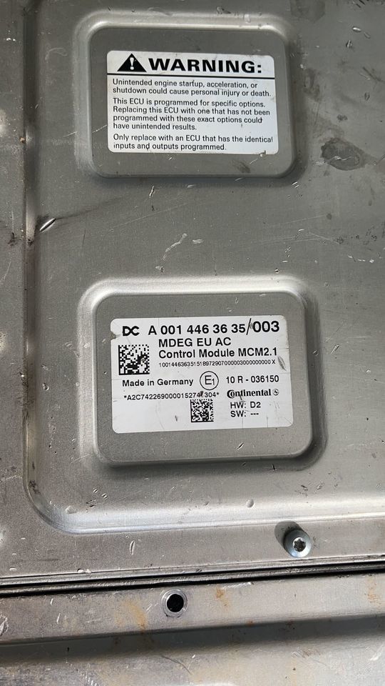 Новый Блок управления для Грузовиков Mercedes Atego Euro 6 MCM2 A0014463635 OM934: фото 1 Новый Блок управления для Грузовиков Mercedes Atego Euro 6 MCM2 A0014463635 OM934: фото 1