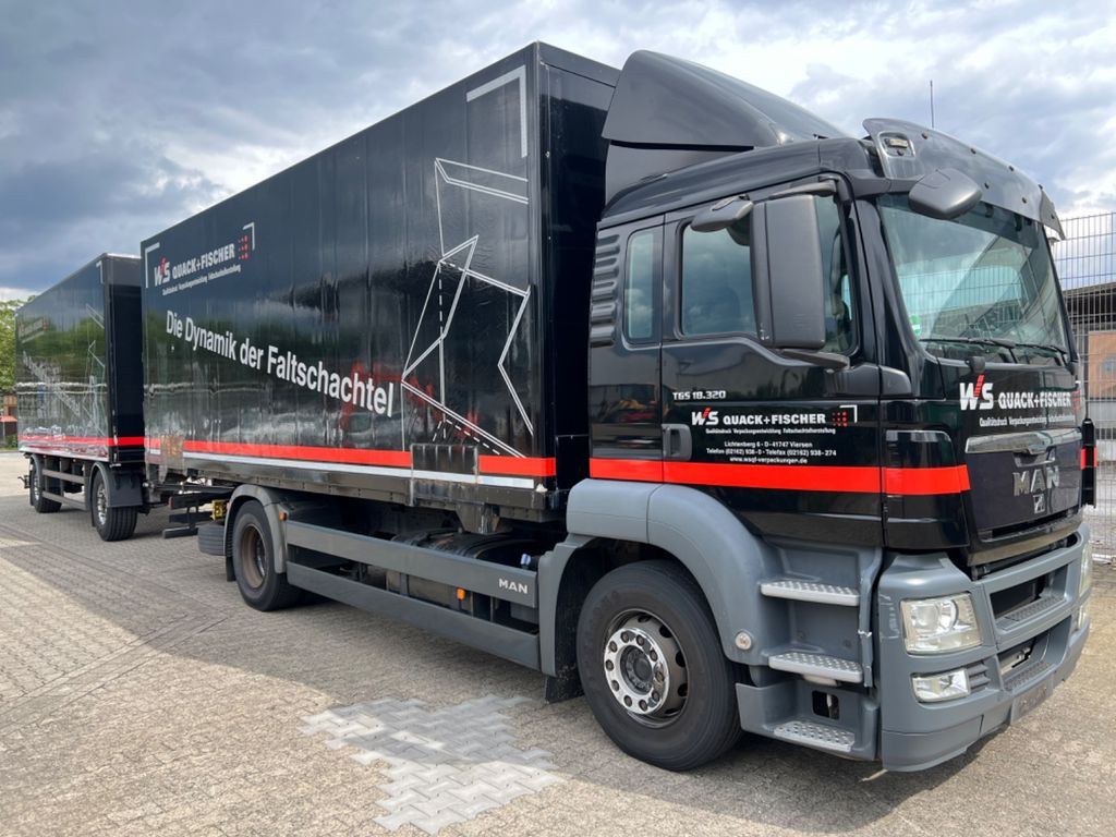 MAN TGS 18.320 4x2 BL EURO 5 Manuelle Schaltung - Грузовик с закрытым кузовом: фото 1 MAN TGS 18.320 4x2 BL EURO 5 Manuelle Schaltung - Грузовик с закрытым кузовом: фото 1