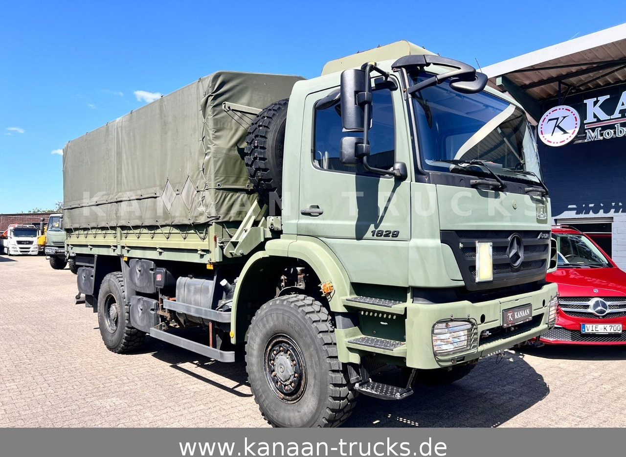 Mercedes-Benz 1829 A Axor 4x4 EX- 31 TKM Camper Expedi - Тентованный грузовик: фото 2 Mercedes-Benz 1829 A Axor 4x4 EX- 31 TKM Camper Expedi - Тентованный грузовик: фото 2